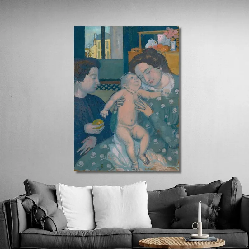 Enfant Nu Maternité À La Pomme Maurice Denis