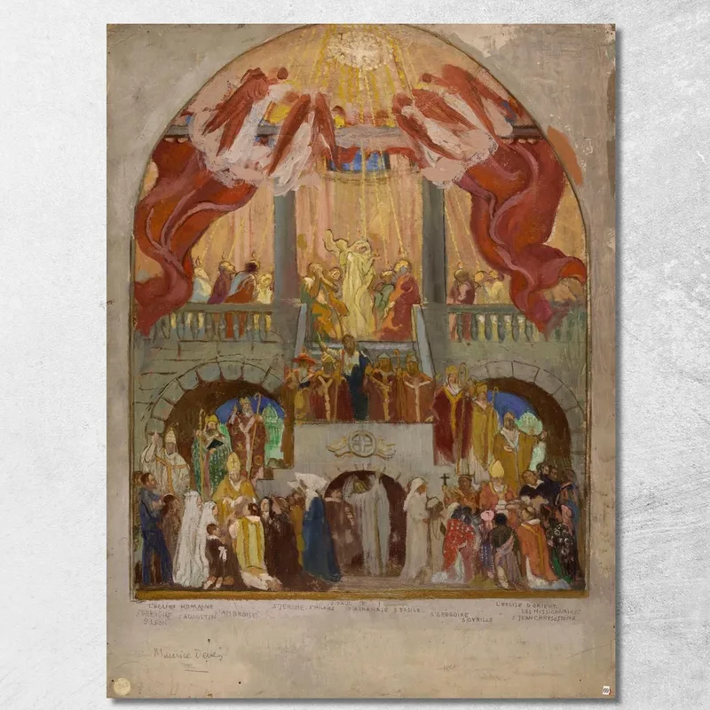Pentecostés La Iglesia Romana La Iglesia Oriental Maurice Denis