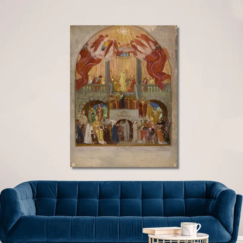 Pentecostés La Iglesia Romana La Iglesia Oriental Maurice Denis