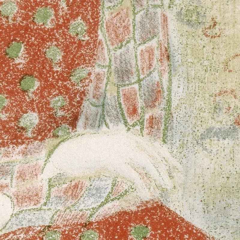 Sur Le Canapé Argent Pâle Maurice Denis