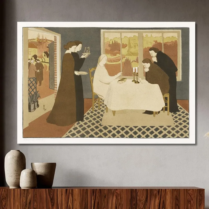 The Pilgrims Of Emmaus The Pilgrims Of Emmaus Maurice Denis