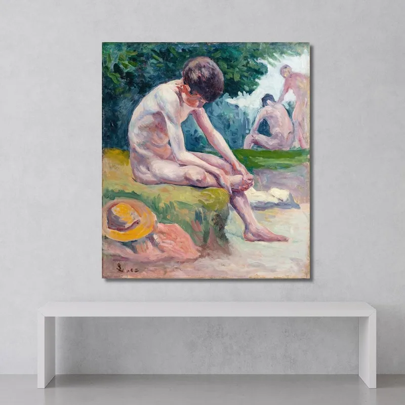 Junge Badende Maximilien Luce