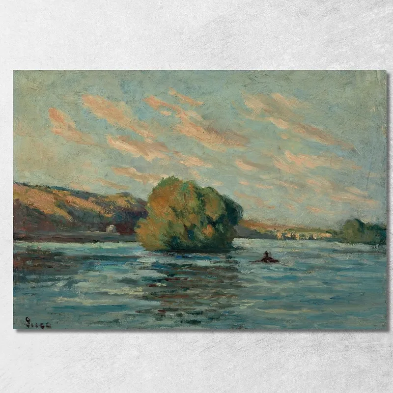 La Senna E L’Isola Di Rolleboise Maximilien Luce