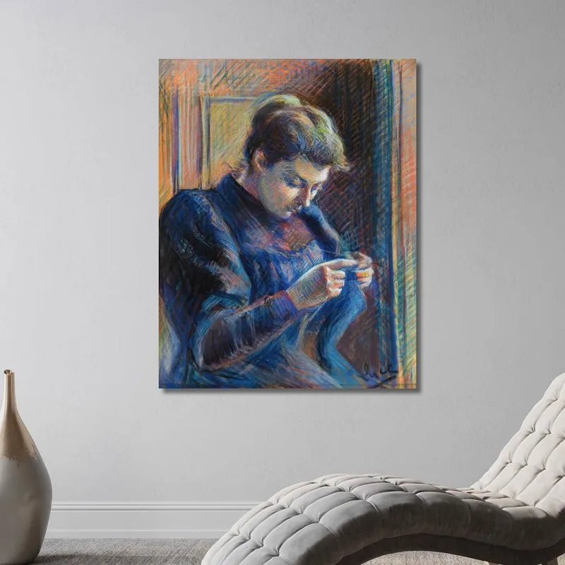 Porträt Von Madame Berthier Maximilien Luce