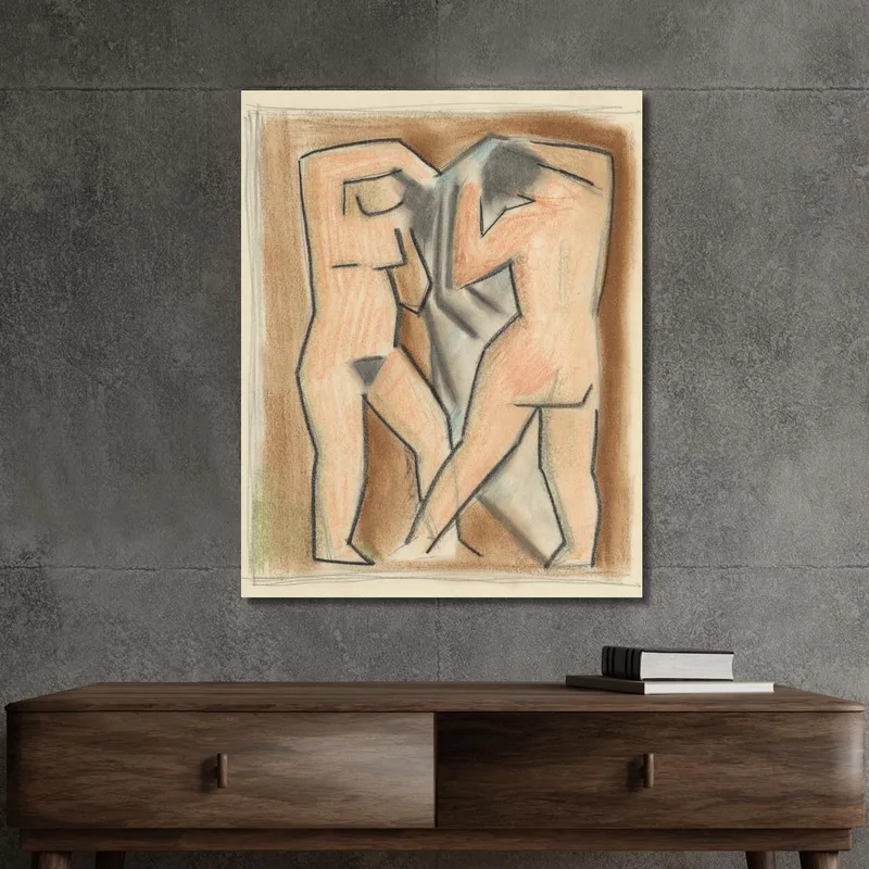 Two Women After Bath Mikuláš Galanda
