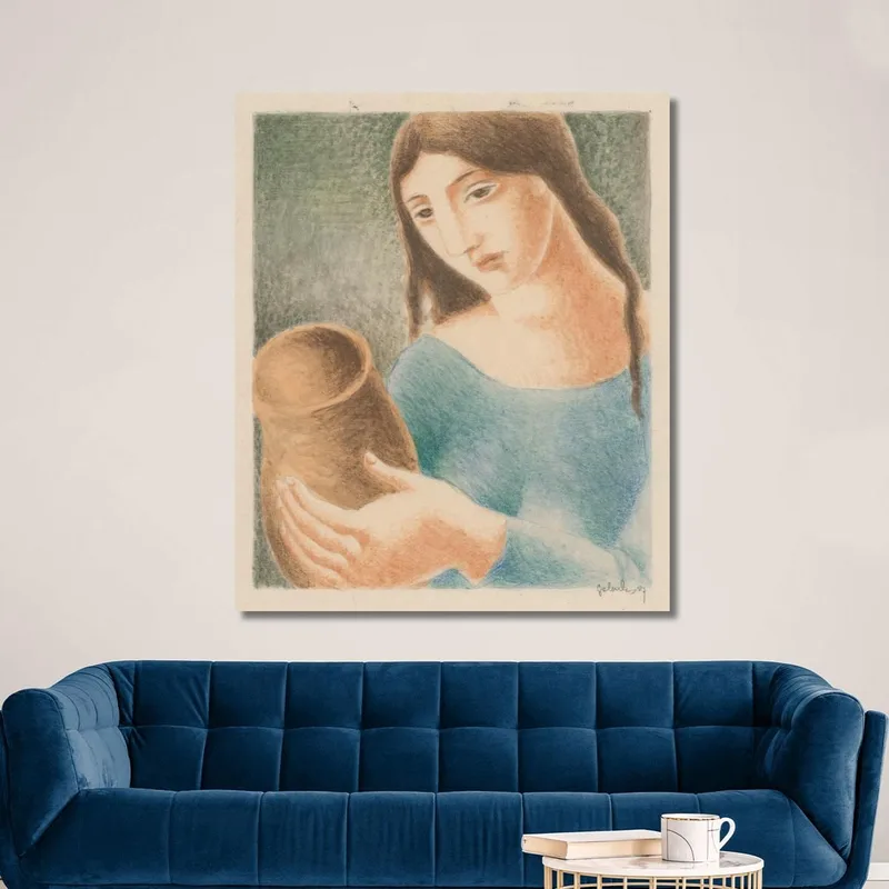 Woman With A Vase 2 Mikuláš Galanda