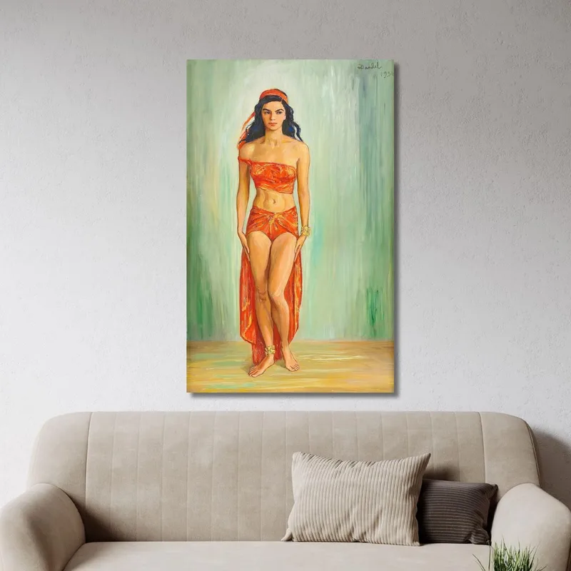 Cissi Olsson Comme Anitra Dans Peer Gynt Nils Dardel