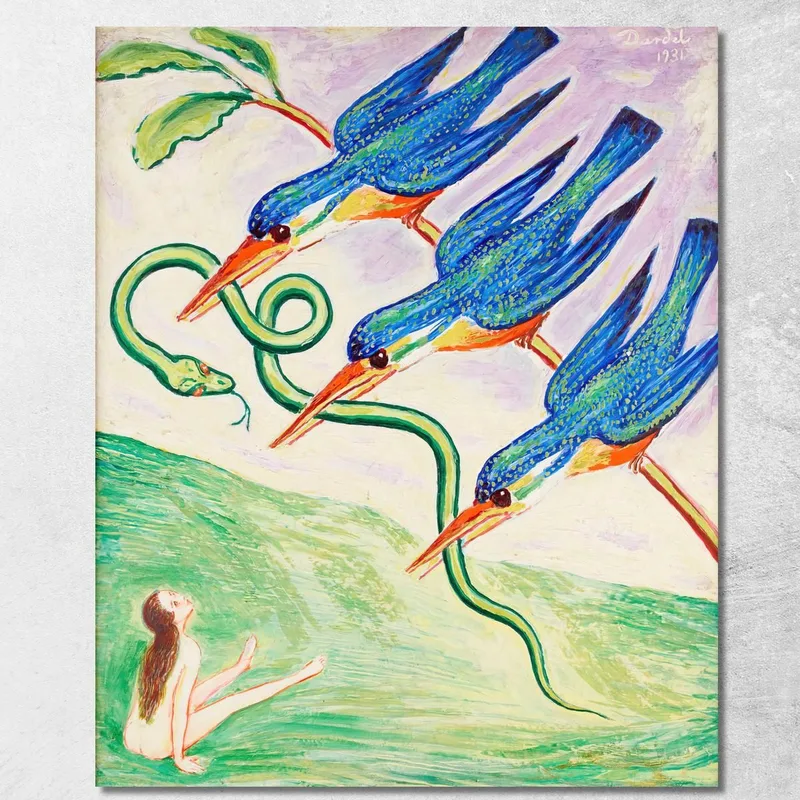 Le Serpent Enlevé Nils Dardel