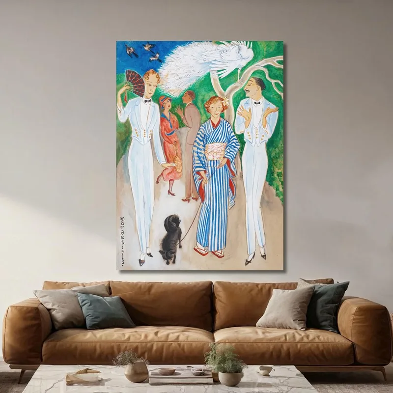 Peacocks Nils Dardel
