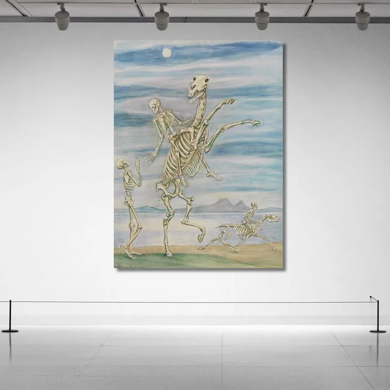 Scheletro A Cavallo Nils Dardel