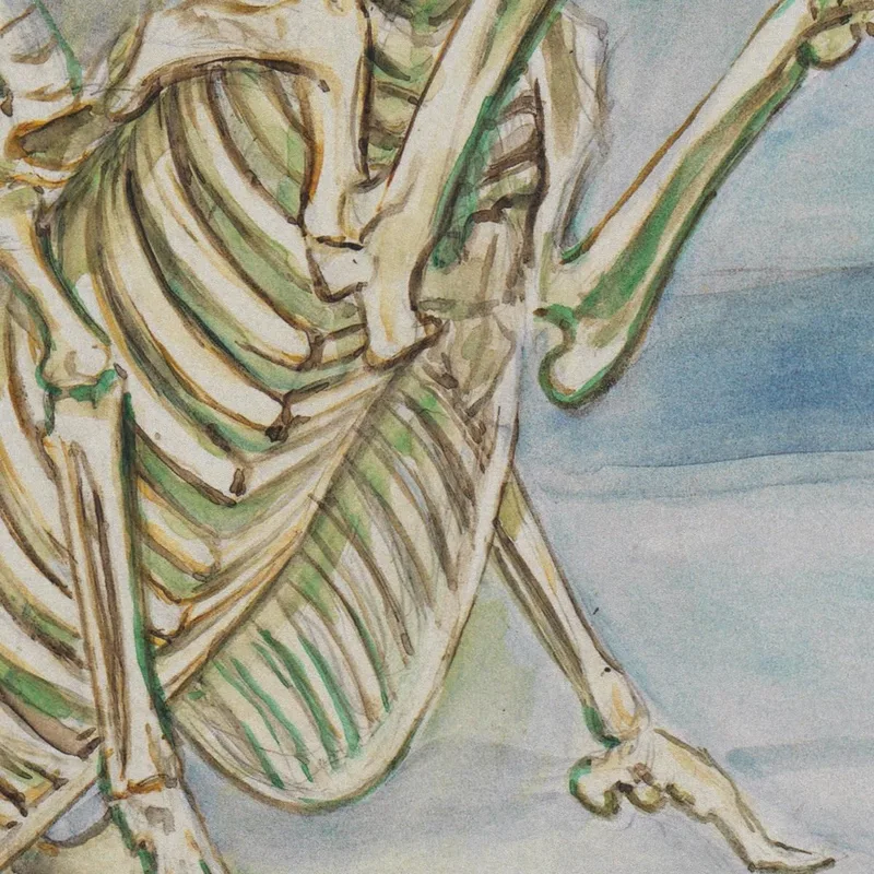 Scheletro A Cavallo Nils Dardel