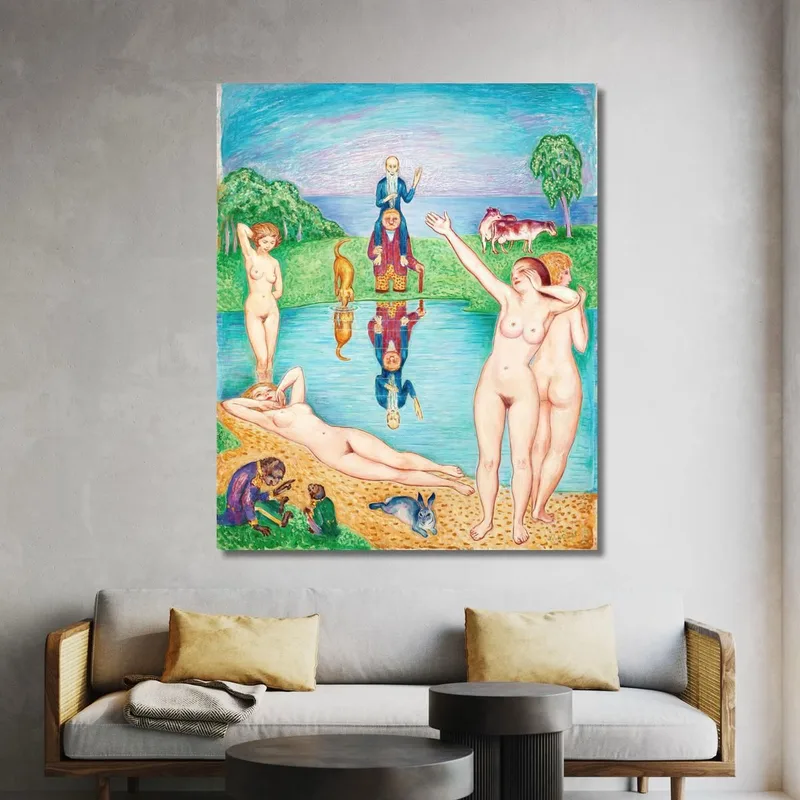 Le Retour Aux Terrains De Jeux De La Jeunesse Nils Dardel