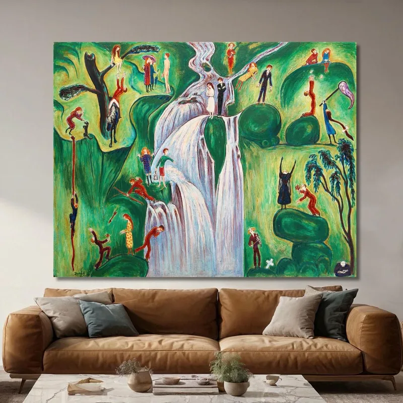 La Cascata Nils Dardel