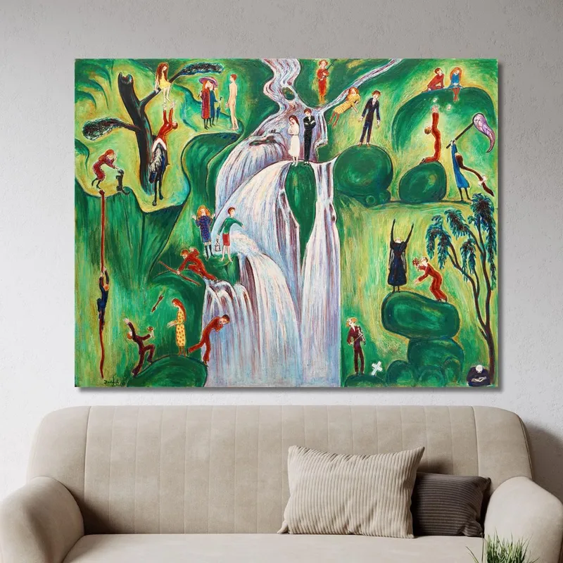 La Cascata Nils Dardel