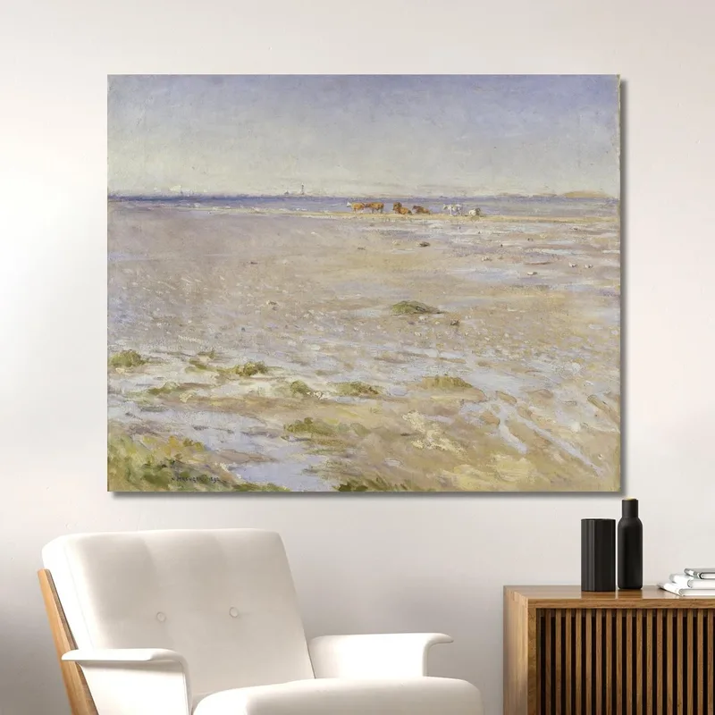 Escena Costera. Motivo De Varberg Nils Kreuger