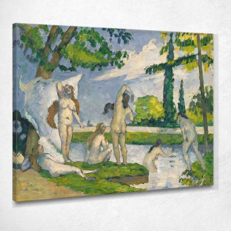 Bathers 3 Paul Cézanne