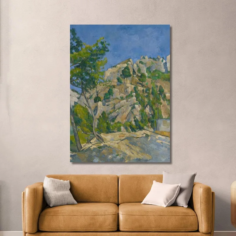 Bottom Of The Ravine Paul Cézanne