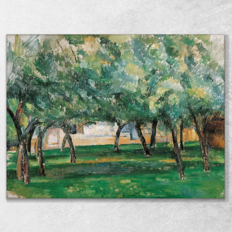 Ferme En Normandie Paul Cézanne