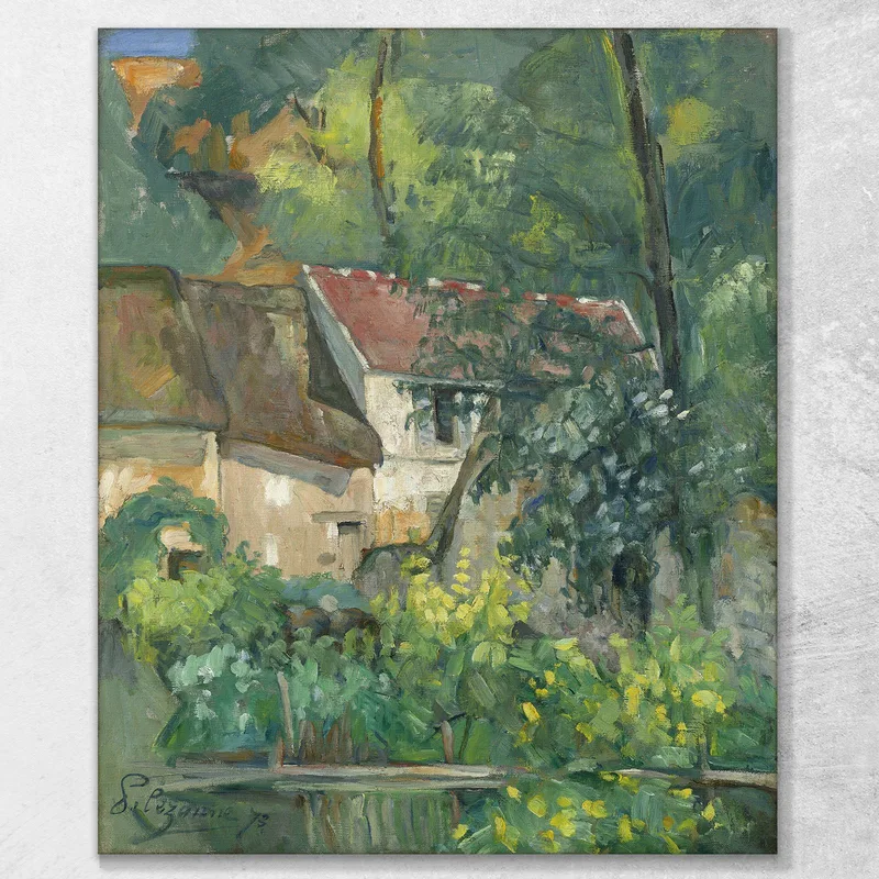 Casa Del Padre Lacroix Paul Cézanne