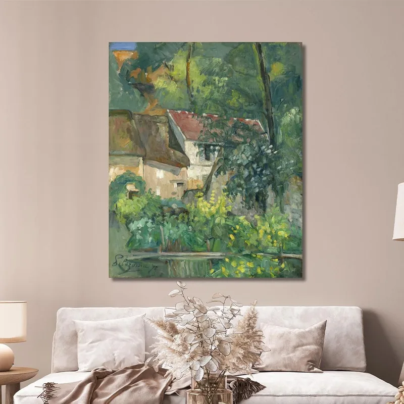 Casa Del Padre Lacroix Paul Cézanne