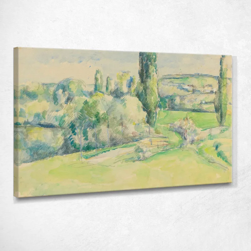 The Côte Du Jallais In Pontoise Paul Cézanne