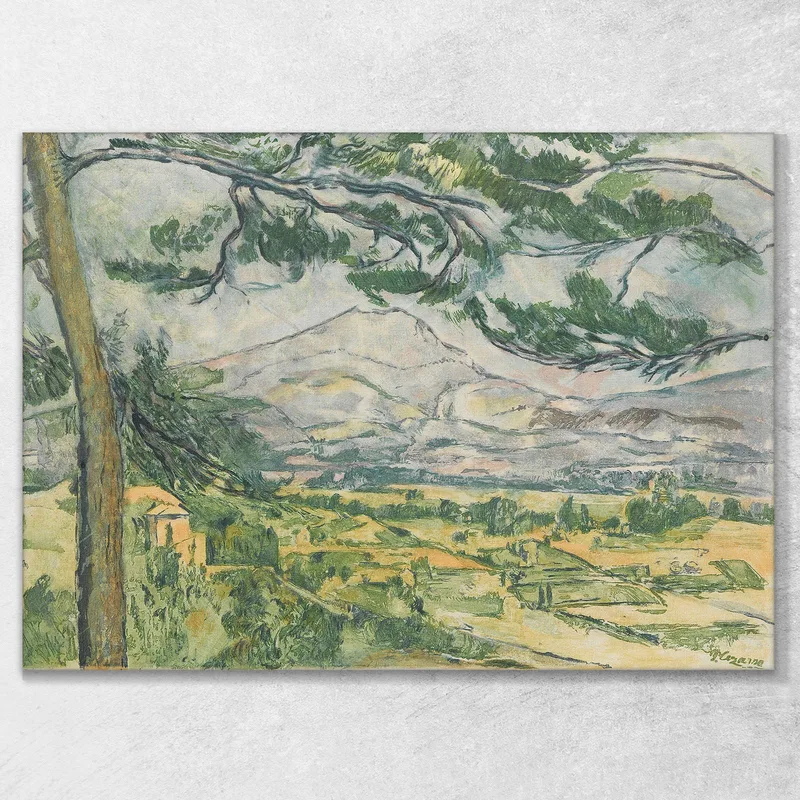 Sainte-Victoire Mountain Paul Cézanne