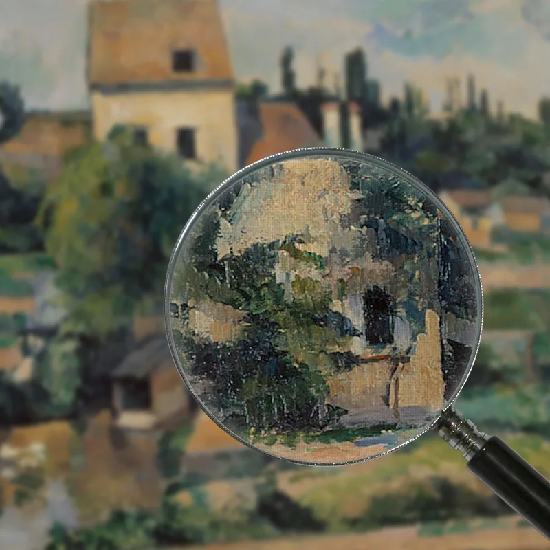 Mulino Sulla Couleuvre A Pontoise Paul Cézanne