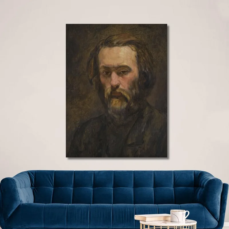 Portrait Of A Man Paul Cézanne