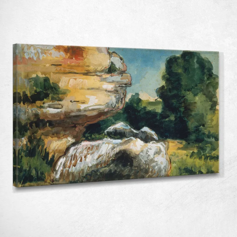 Rocks Paul Cézanne
