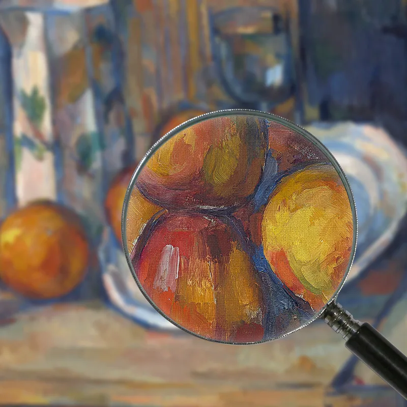 Still Life With Milk Jug And Fruit Paul Cézanne