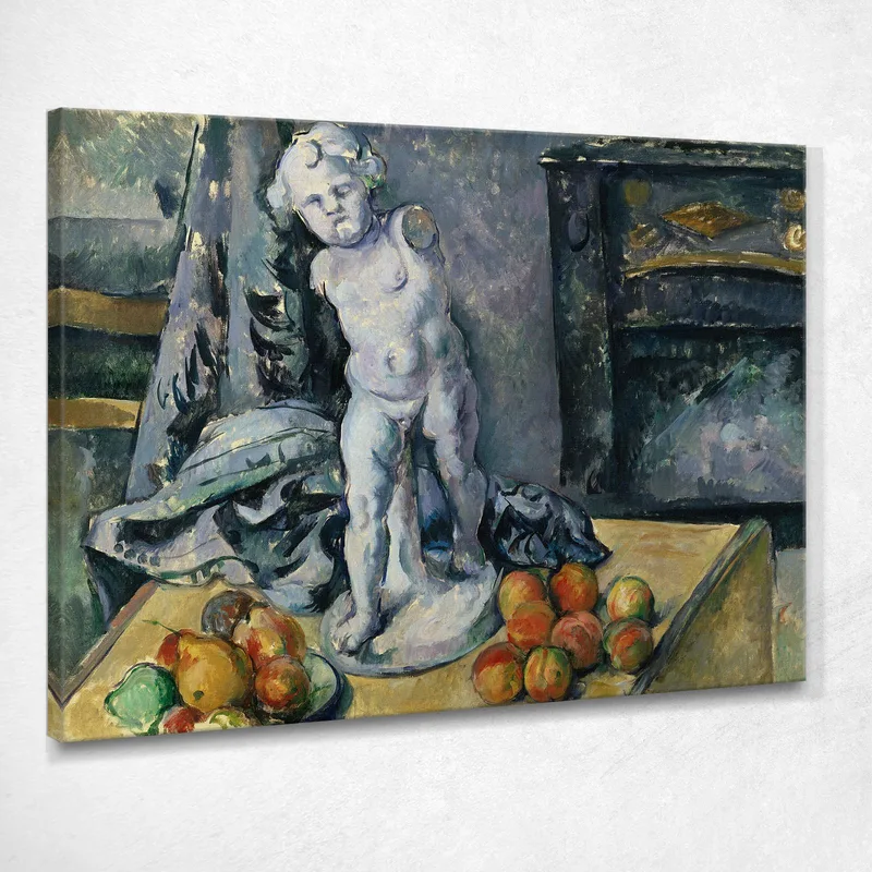 Naturaleza Muerta Con Estatuilla Paul Cézanne
