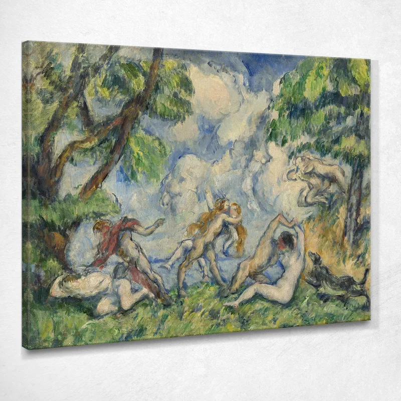 The Battle Of Love Paul Cézanne