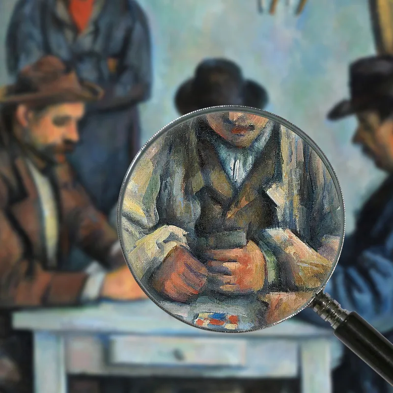 Les Joueurs De Cartes Paul Cézanne