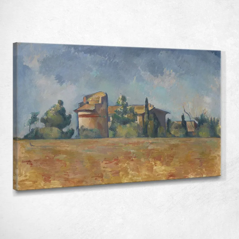 The Dovecote At Bellevue Paul Cézanne