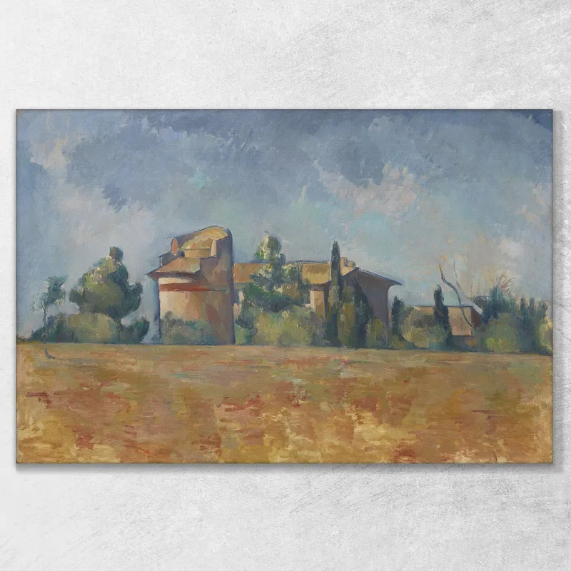 The Dovecote At Bellevue Paul Cézanne