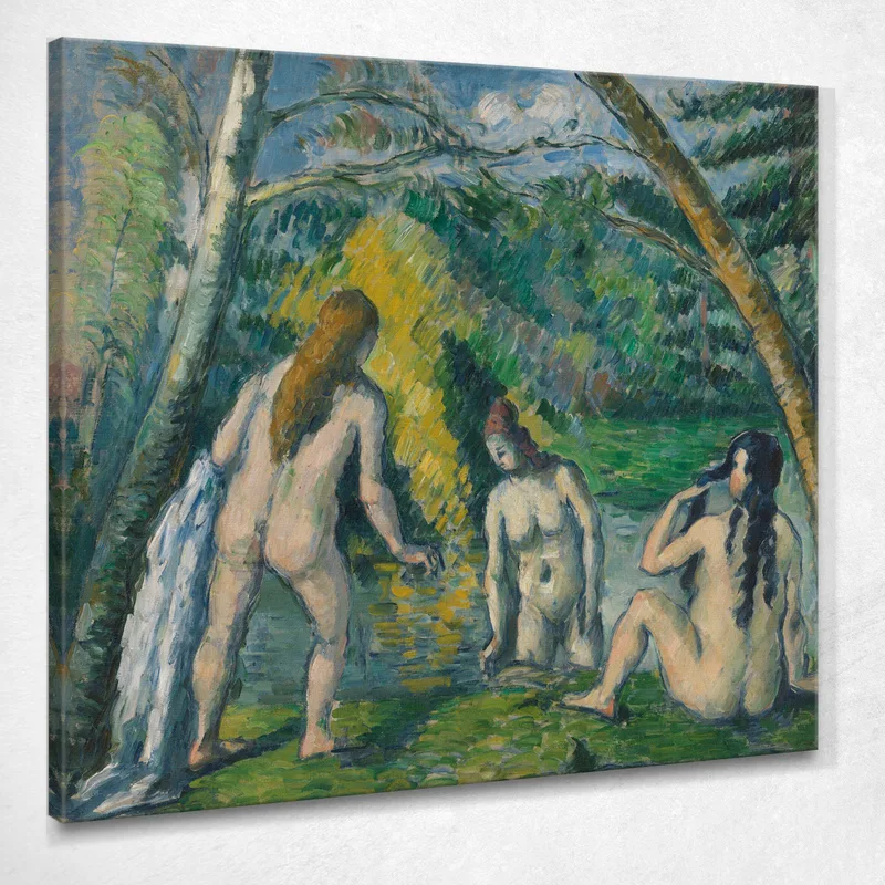 Three Bathers Paul Cézanne