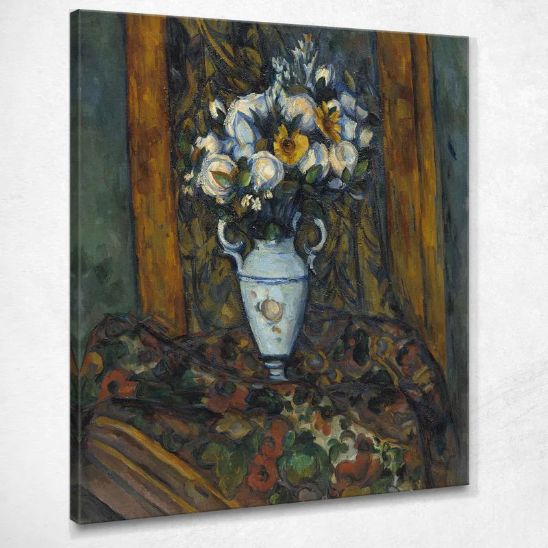 Vase Of Flowers Paul Cézanne