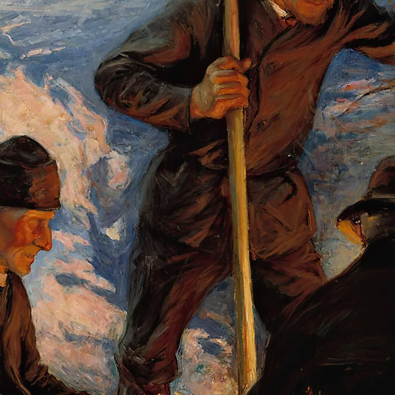 Boscaioli Attorno A Un Falò Pekka Halonen
