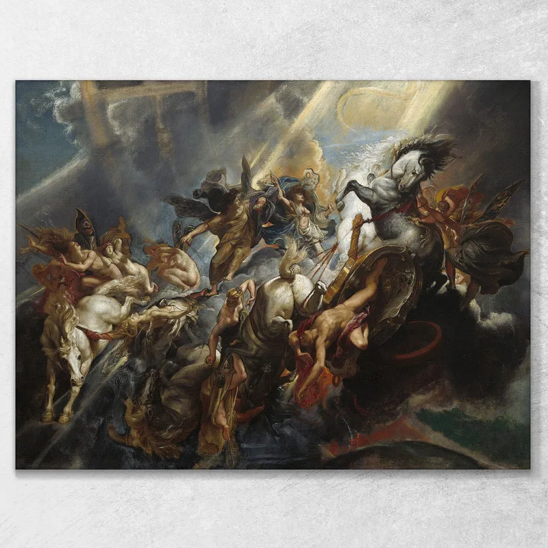 La Caída De Faetón Peter Paul Rubens