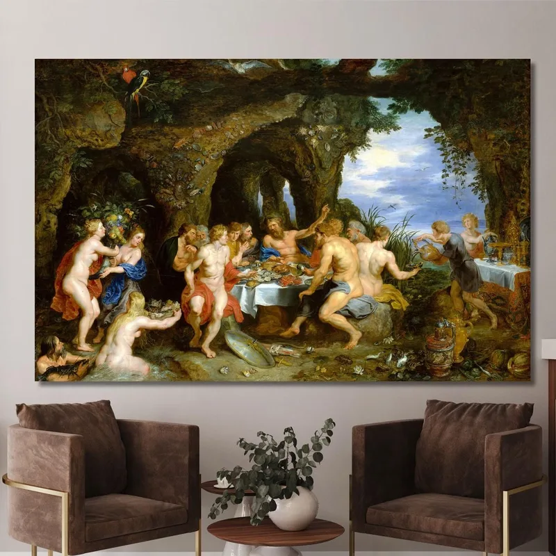 The Feast Of Acheloüs Peter Paul Rubens