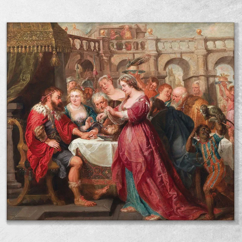 La Festa Di Erode Peter Paul Rubens