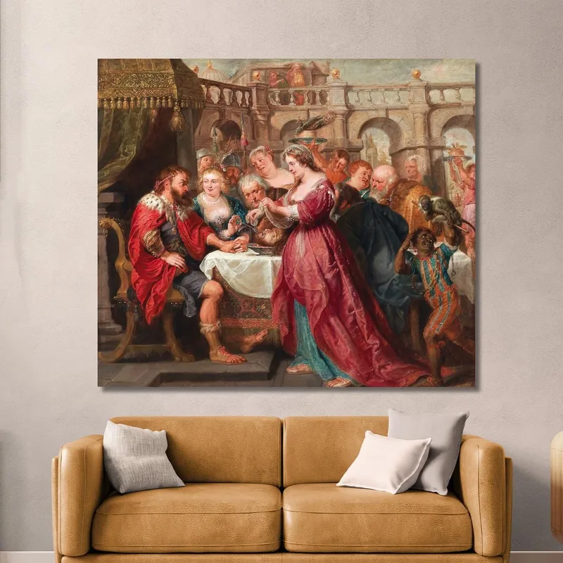 La Festa Di Erode Peter Paul Rubens