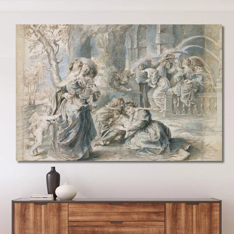 El Jardín Del Amor Parte Izquierda Peter Paul Rubens
