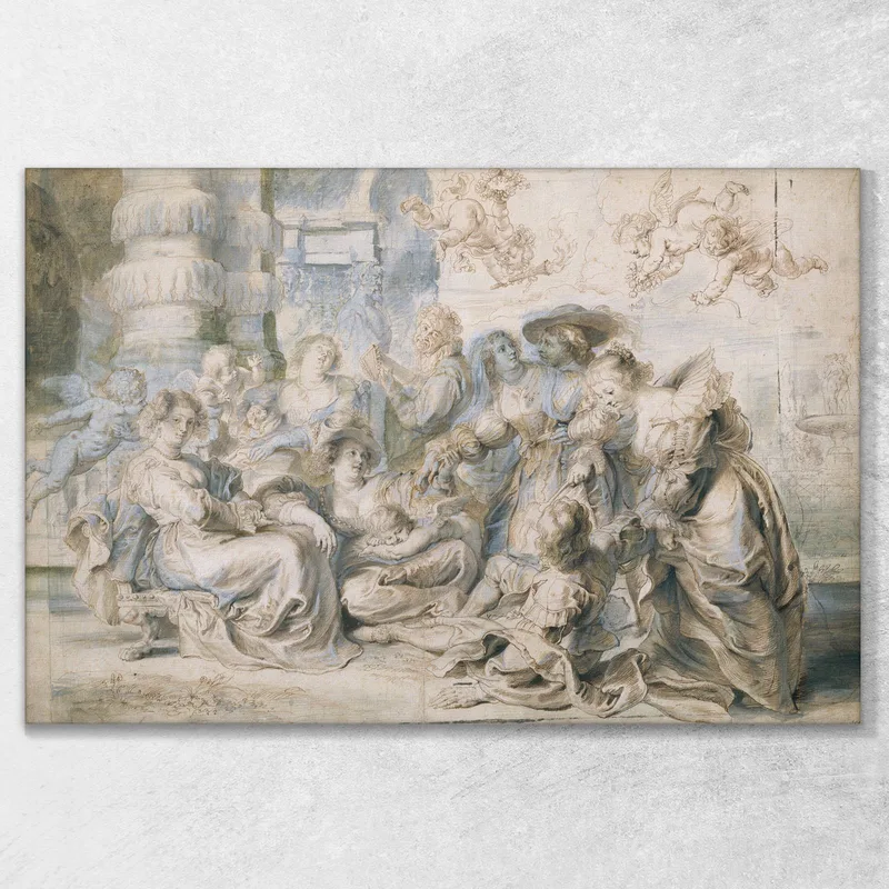 Der Garten Der Liebe Rechter Teil Peter Paul Rubens