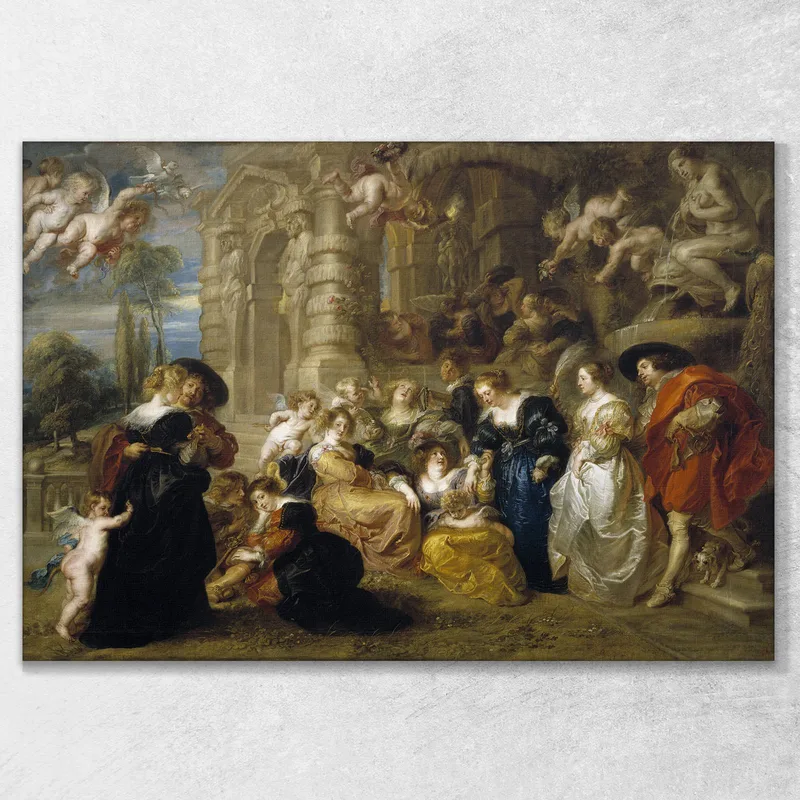 Der Garten Der Liebe Peter Paul Rubens
