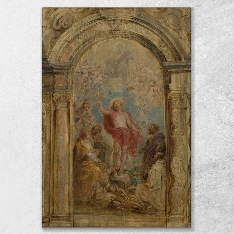 La Glorification De L'Eucharistie Peter Paul Rubens