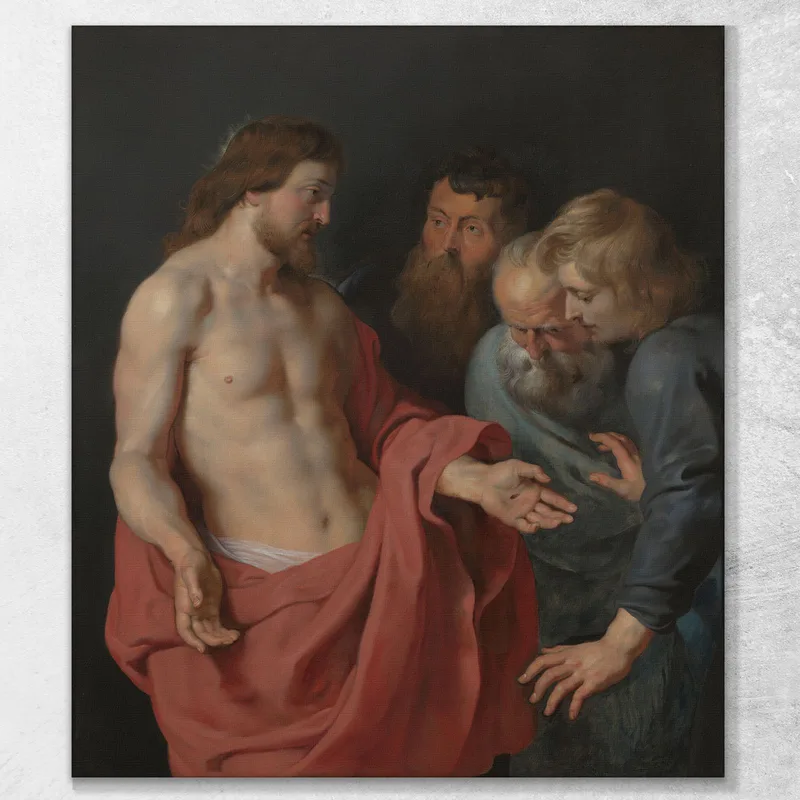The Incredulity Of Thomas Peter Paul Rubens