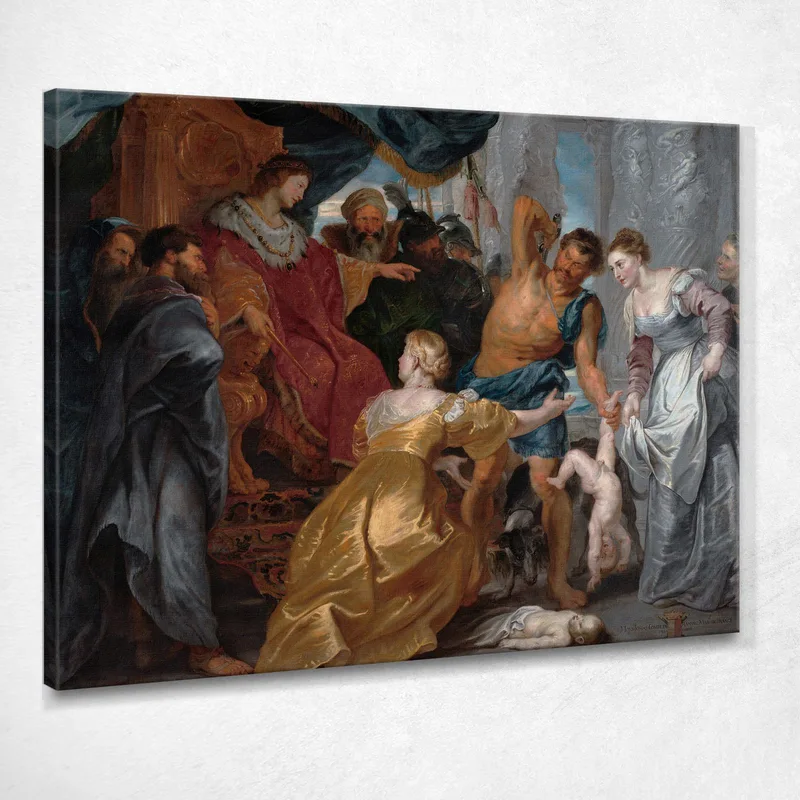 Il Giudizio Di Salomone Peter Paul Rubens