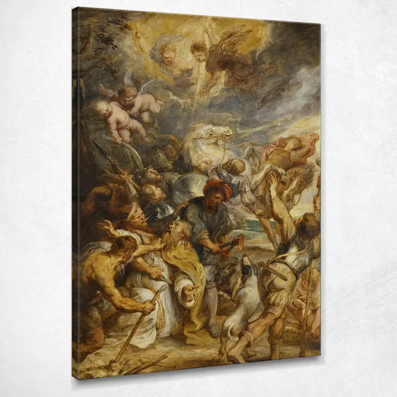 El Martirio De San Livino Peter Paul Rubens