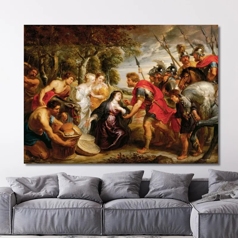 El Encuentro De David Y Abigail 2 Peter Paul Rubens